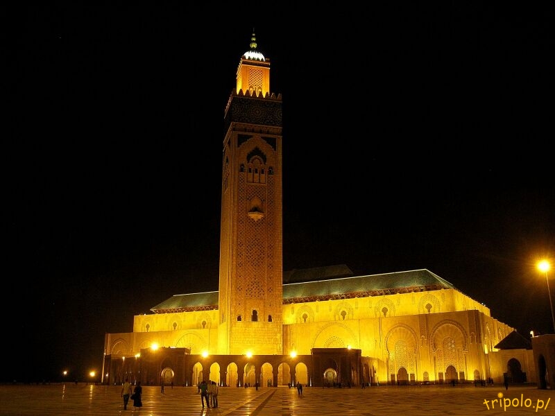 Meczet Hasana II w Casablance w Maroku