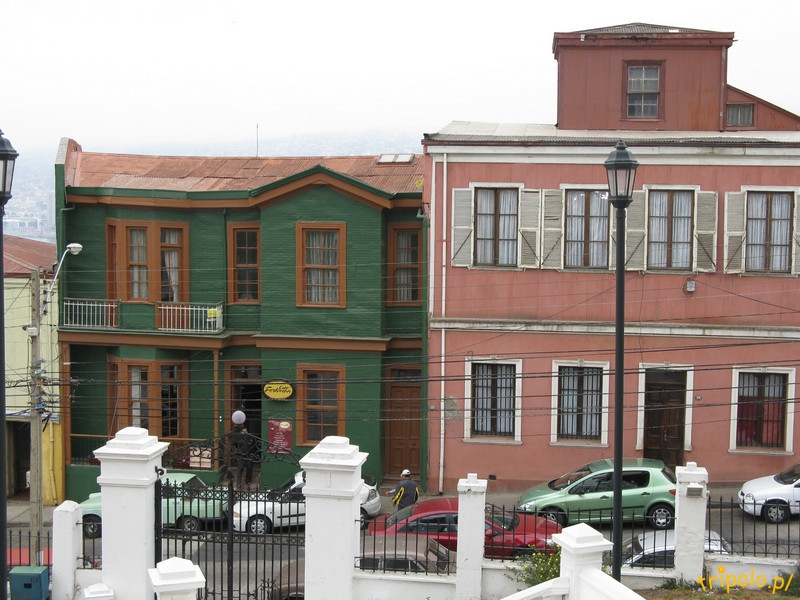 Chile, Valparaiso - wzgórze z Muzeum Marynarki Wojennej