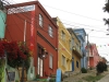 Chile, Valparaiso - kolorowe domki na wzgórzach