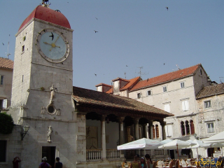 Wieża z zegarem w Trogirze