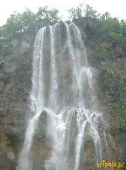 Najwyższy wodospad na terenie Jezior Plitwickich