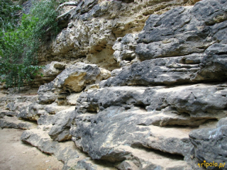 Czeska Szwajcaria - ciekawe formacje skalne po drodze do Bramy Pravčickiej