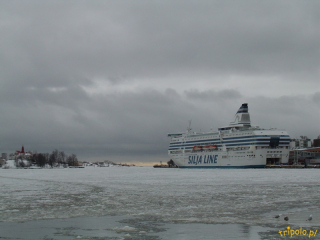 Widok na Helsinki od strony Zatoki Fińskiej.