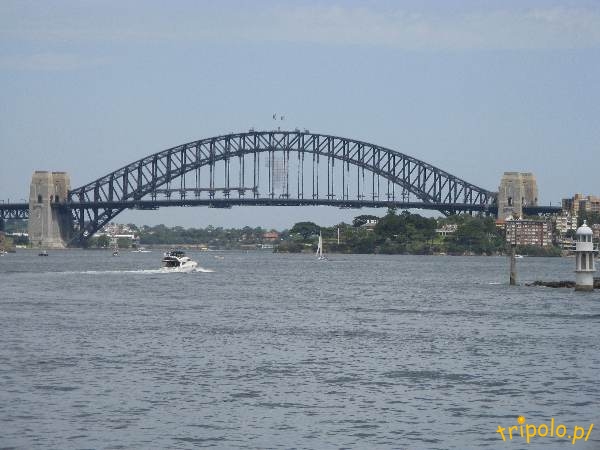 Harbour Bridge w Sydney w Australii