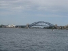 Widok na budynek opery w Sydney i Harbour Bridge