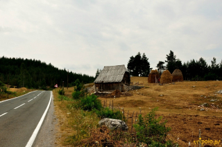 Czarnogóra, Durmitor - droga do Żabljaka