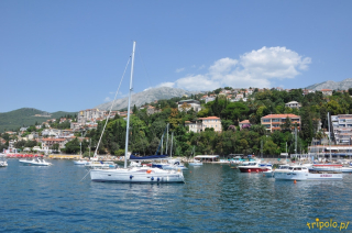 Herceg Novi - widok na port i miasto