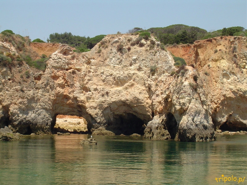 Portugalia, wybrzeże Algarve od strony wody