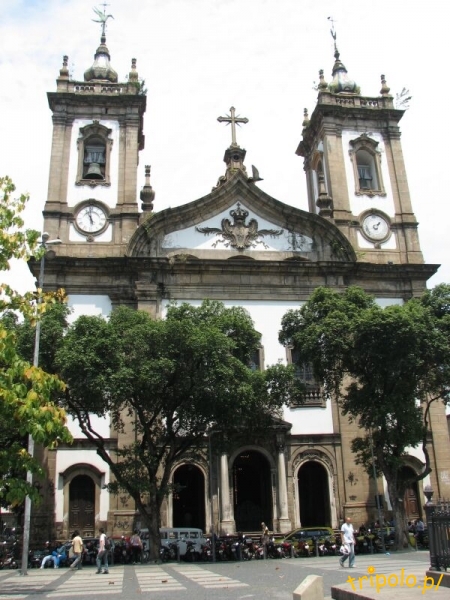 Zabytkowy kościół Nossa Senhora do Monte do Carmo