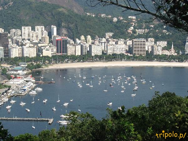 Plaża Botafogo - widok z bliska