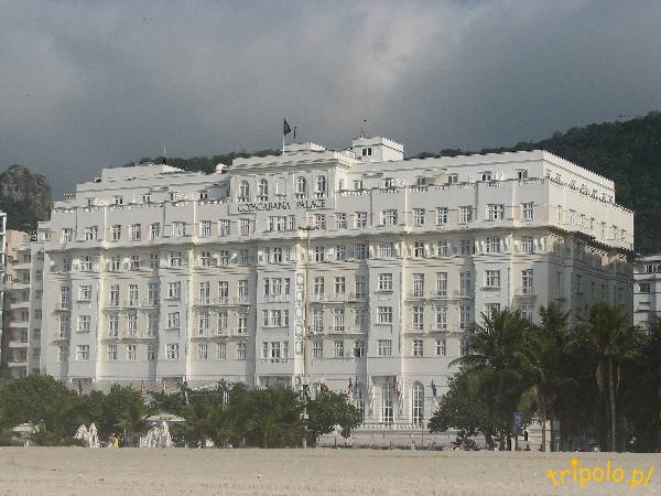 Plaża Copacabana - Hotel Copacabana Palace