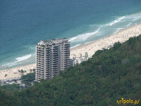 Plaża Copacabana - widok