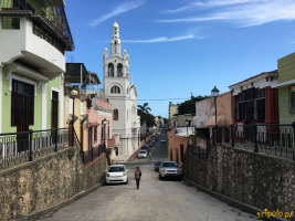 Santo Domingo - ulica prowadząca z Zona Colonial do Ruinas de San Francisco.