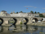 Skopje - Kamienny Most i rzeka Wardar