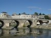 Macedonia, Skopje - Kamienny Most na rzece Wardar