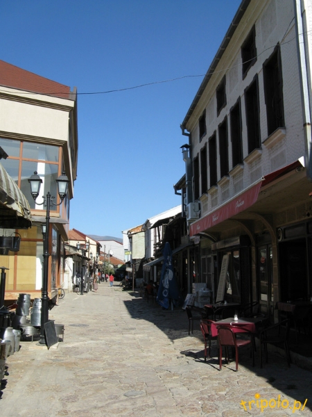 Klimaty Starego Miasta w Skopje w Macedonii