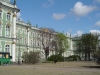 Widok na Ermitaż w Sankt Petersburgu