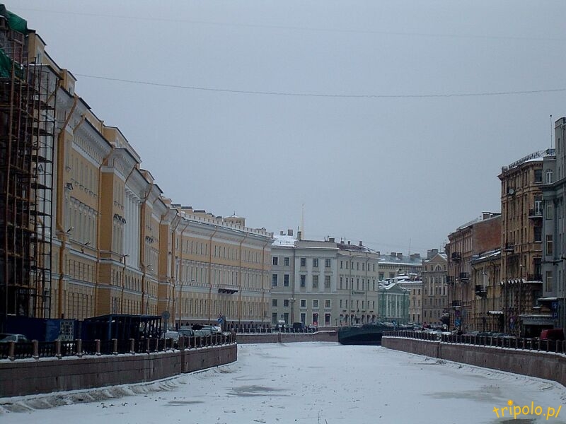Zima w Sankt Petersburgu