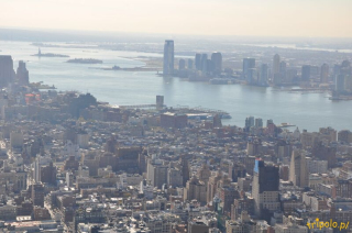 USA, Nowy Jork – Empire State Building - widok na zachód